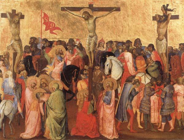 GADDI, Agnolo The Crucifixion France oil painting art